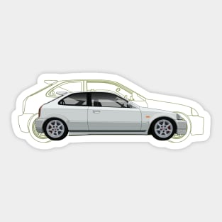 Honda Civic Sticker